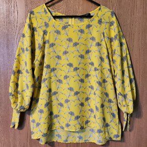 Papermoon Larie Tie Sleeve Blouse size L Rn 152485